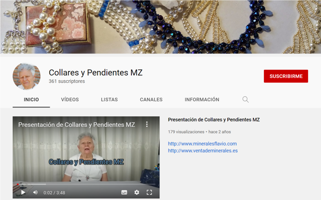 Youtube Collares Y Pendientes Mz